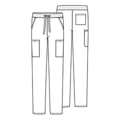 Cherokee Achieve Scrub Pant